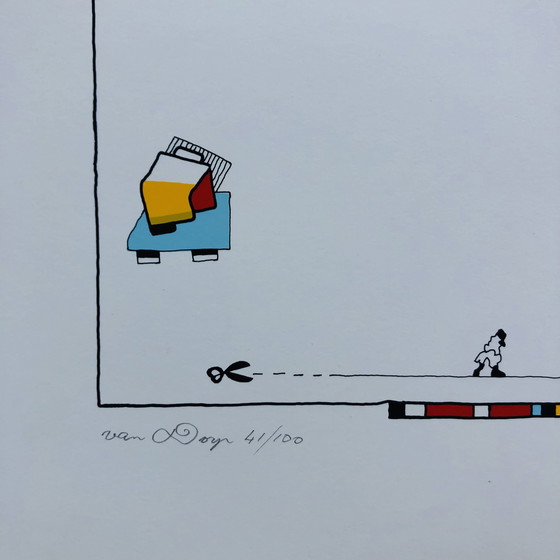 Image 1 of Huibert van Dorp - Siebdruck