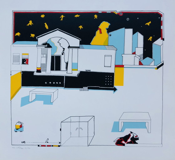 Image 1 of Huibert van Dorp - Siebdruck