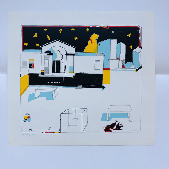 Image 1 of Huibert van Dorp - Siebdruck