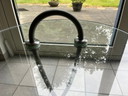 Rolf Benz Glas-Beistelltisch