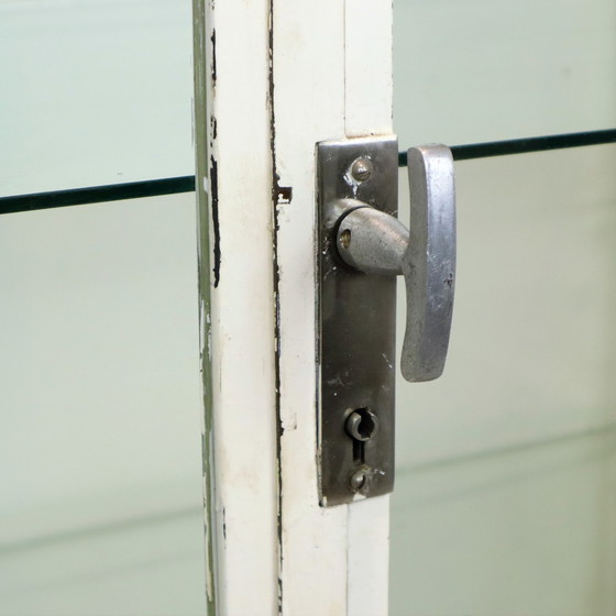 Image 1 of Alter Apothekerschrank aus Metall