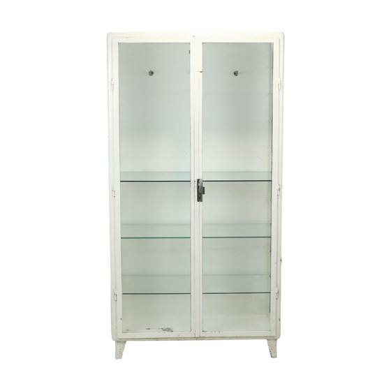 Image 1 of Alter Apothekerschrank aus Metall