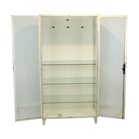 Image 1 of Alter Apothekerschrank aus Metall