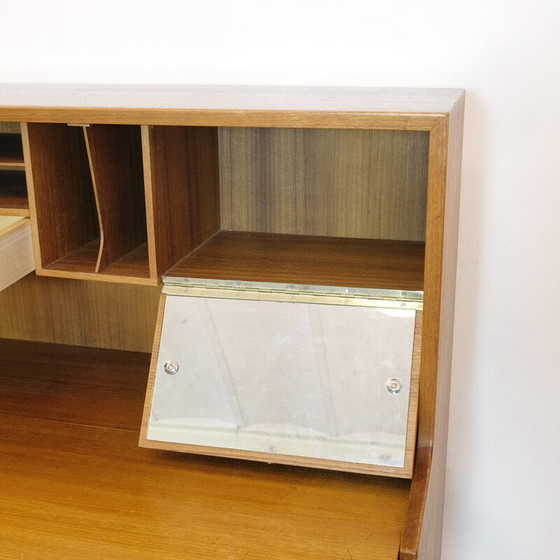 Image 1 of Vintage Teakholz Schreibtisch von Arne Wahl Iversen für Vinde Mobelfabrik, 1965