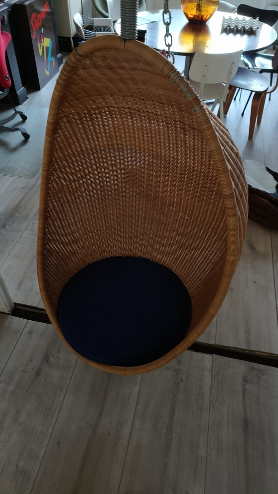 Image 1 of Nanna Ditzel Pierantonio Bonacina Rattan-Eiersessel