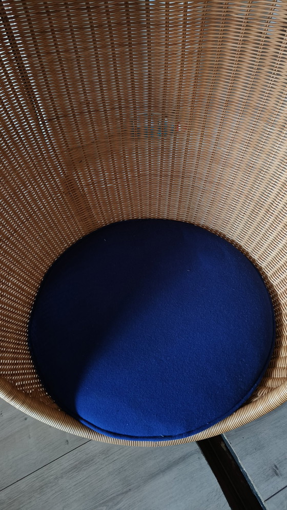 Image 1 of Nanna Ditzel Pierantonio Bonacina Rattan-Eiersessel