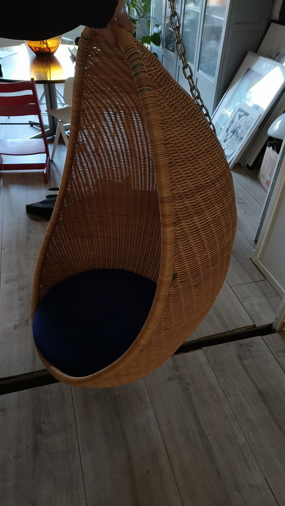 Image 1 of Nanna Ditzel Pierantonio Bonacina Rattan-Eiersessel