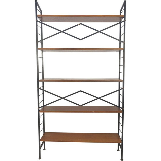 Image 1 of Vintage-Regal aus Teakholz, Italien 1950