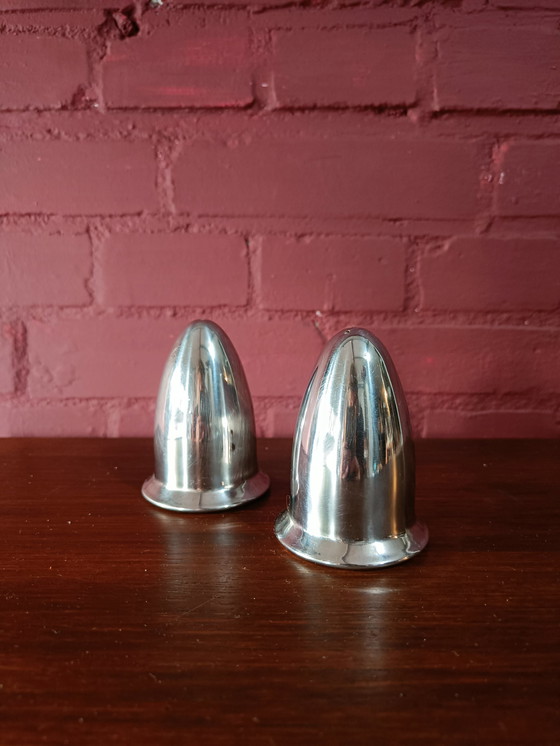 Image 1 of Salz- und Pfefferstreuer – Weltraumzeitalter – 1970er Jahre