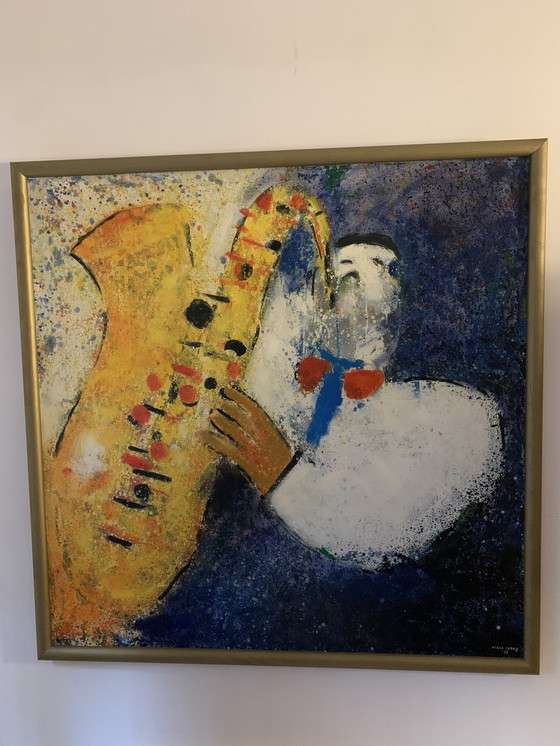 Image 1 of Öl auf Leinwand, Victor Chang 1995