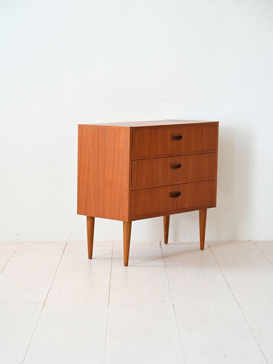 Image 1 of Schwedischer Nachttisch mit Schubladen