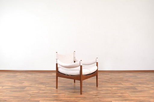 Mid Century Danish Modus Lounge Chair von Kristian S. Vedel, für Søren Willadsen, 1960S.