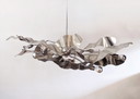 Jacco Maris Octave Design-Statement-Hängelampe silberfarben