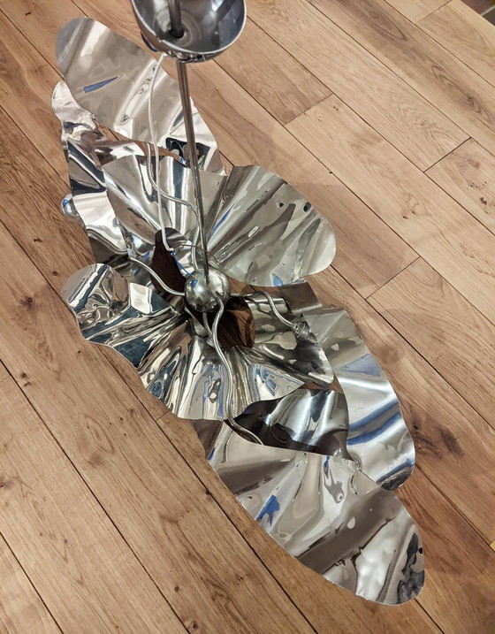 Image 1 of Jacco Maris Octave Design-Statement-Hängelampe silberfarben