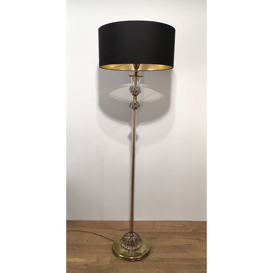 Image 1 of Stehlampe aus Muranoglas, 1940