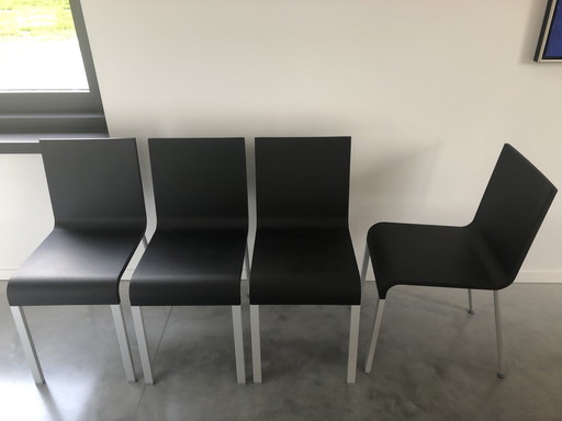 6x Vitra .03 Stühle Maarten Van Severen