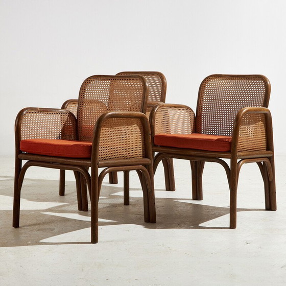 Image 1 of Vintage-Sessel aus Bambus und Rattan, 1970er Jahre