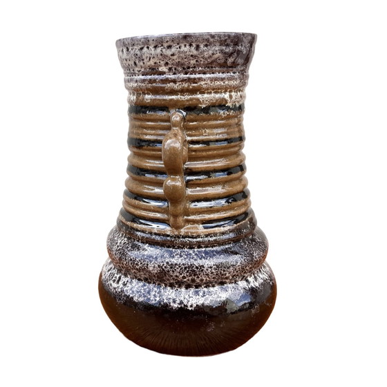 Image 1 of Strehla Keramik Fett Lava Keramik Vase, Deutschland, 1960S.