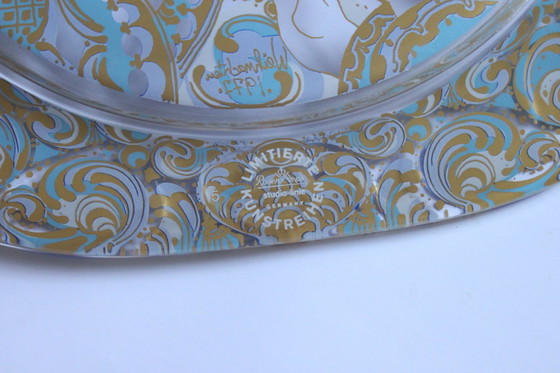 Image 1 of Bjorn Wiinblad Teller in limitierter Auflage für Rosenthal, 1977