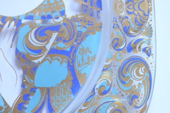 Image 1 of Bjorn Wiinblad Teller in limitierter Auflage für Rosenthal, 1977