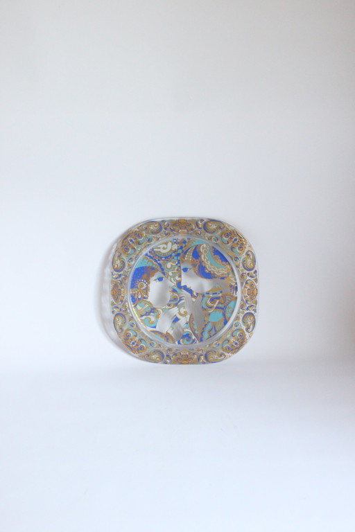 Bjorn Wiinblad Teller in limitierter Auflage für Rosenthal, 1977