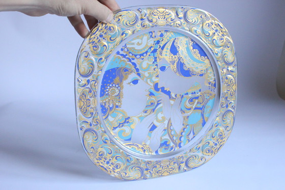 Image 1 of Bjorn Wiinblad Teller in limitierter Auflage für Rosenthal, 1977