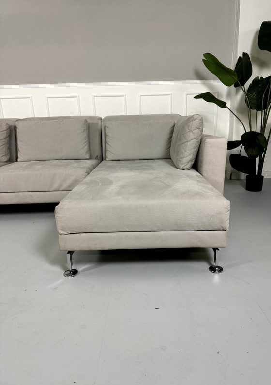 Image 1 of Brühl Moule Ecksofa Stoff Sofa Couch Lieferung Relaxfunktion