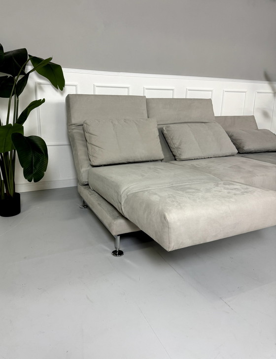 Image 1 of Brühl Moule Ecksofa Stoff Sofa Couch Lieferung Relaxfunktion