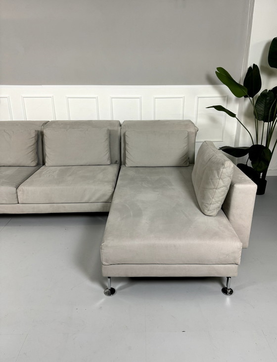 Image 1 of Brühl Moule Ecksofa Stoff Sofa Couch Lieferung Relaxfunktion