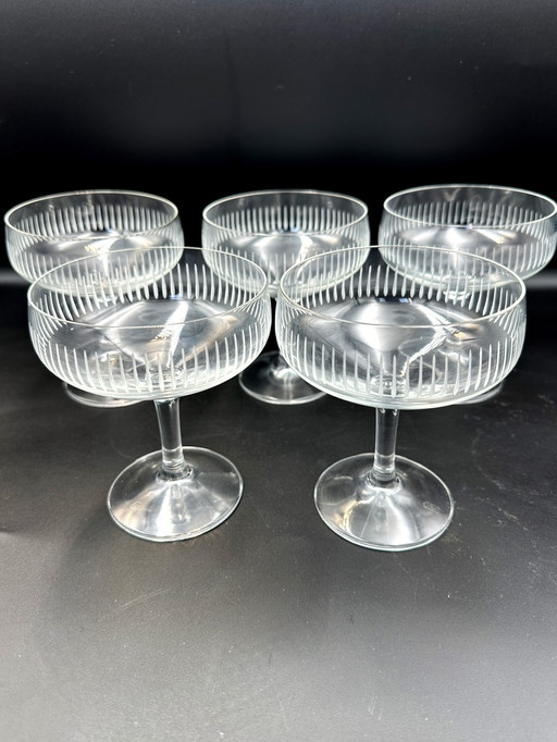 5 x Schott Zwiesel Champagner-Coupés