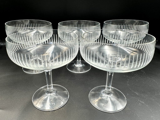 5 x Schott Zwiesel Champagner-Coupés