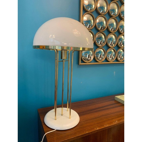 Image 1 of Pilzlampe aus Messing, Italien