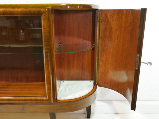 Image 1 of Vintage Sideboard mit Vitrine, 50er Jahre, Germany