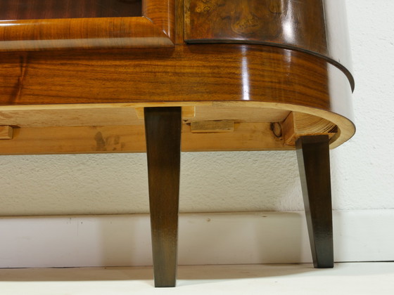 Image 1 of Vintage Sideboard mit Vitrine, 50er Jahre, Germany