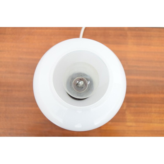 Image 1 of Mid-Century Tischlampe aus Glas und Metall, Tschechoslowakei 1960er Jahre