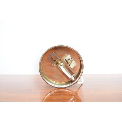 Mid-Century Tischlampe aus Glas und Metall, Tschechoslowakei 1960er Jahre