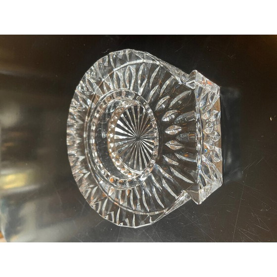 Image 1 of Aschenbecher aus ziseliertem Kristall, 1970er Jahre