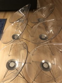 6x Ero|S| Stuhl transplantiert Kristall