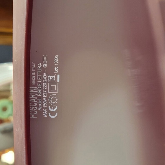 Image 1 of Vintage-Stehleuchte "Birdie Lettura" von Ludovica und Roberto Palomba für Foscarini, Italien