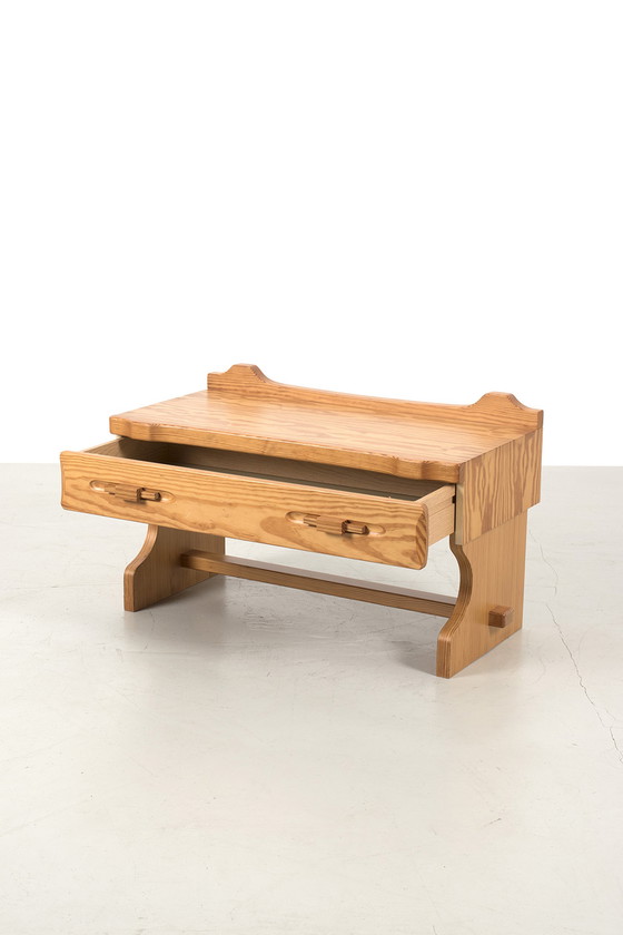 Image 1 of 3 x brutalistische Kiefernschränke