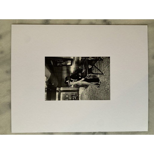 Alte Fotogravüre "Schaufensterpuppen, Quai d'Orsay II, 1977" von Helmut Newto, 1970