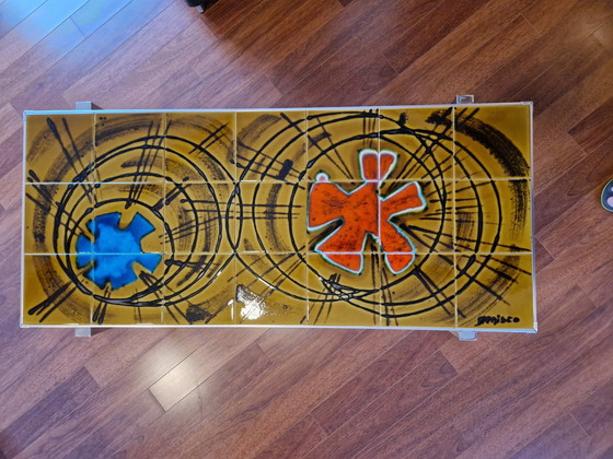 Image 1 of Vintage Keramik Couchtisch Denisco