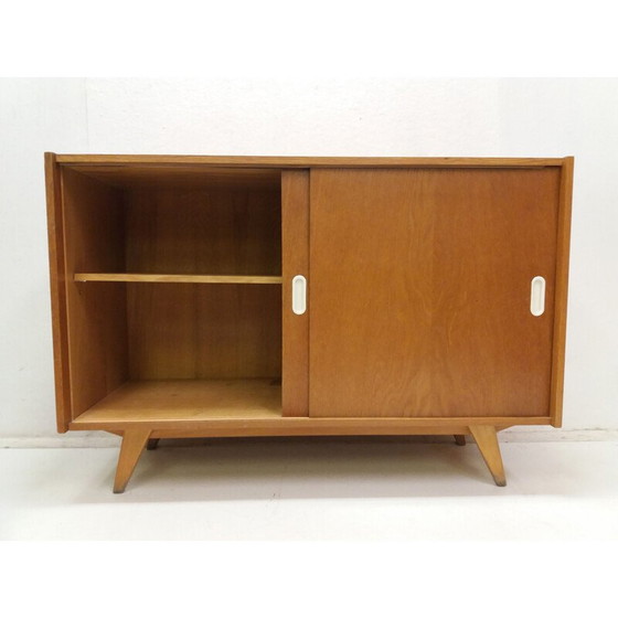 Image 1 of Kommode aus Eichenholz von Jiroutek, Tschechoslowakei 1960