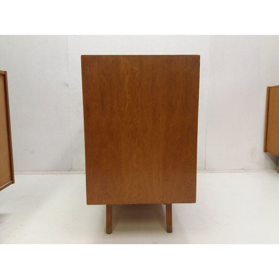 Image 1 of Kommode aus Eichenholz von Jiroutek, Tschechoslowakei 1960