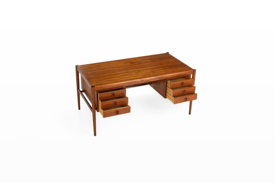 Image 1 of Dänischer Mid Century-Schreibtisch von Randers Møbelfabrik - Bureau