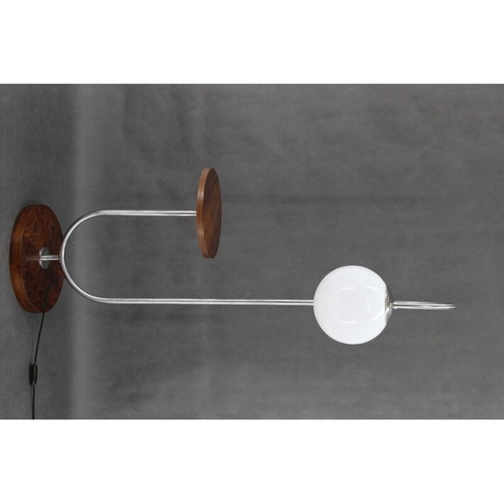 Image 1 of Vintage Bauhaus Stehleuchte, Tschechoslowakei 1930