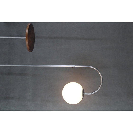 Image 1 of Vintage Bauhaus Stehleuchte, Tschechoslowakei 1930