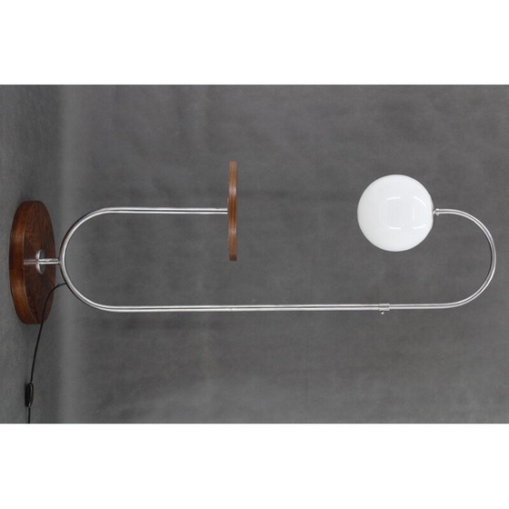 Image 1 of Vintage Bauhaus Stehleuchte, Tschechoslowakei 1930