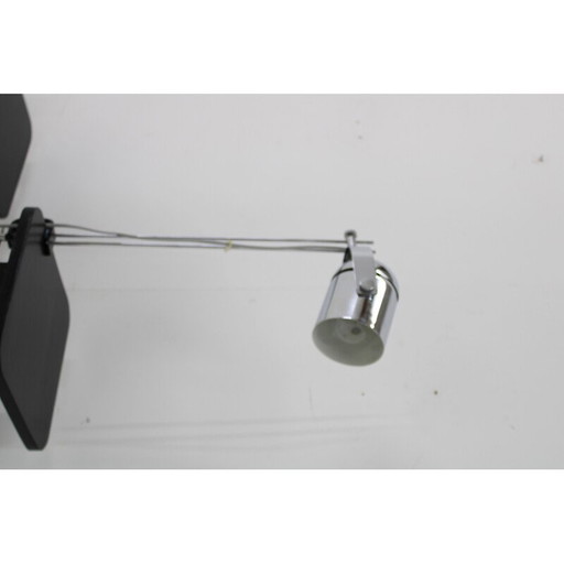 Vintage Stanislav Indra verchromte Tischlampe, Tschechoslowakei 1970er Jahre