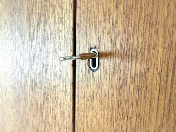 Image 1 of Mid Century Wk Möbel Teak Regal Schrank Bücherregal Vintage